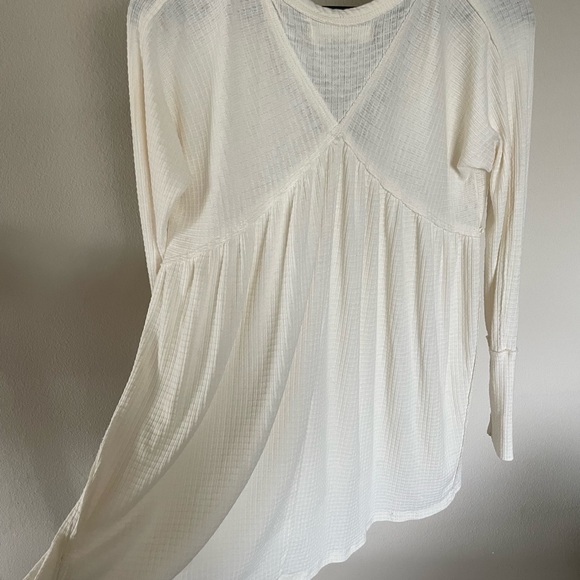 FREE PEOPLE Henley top - Picture 3 of 4